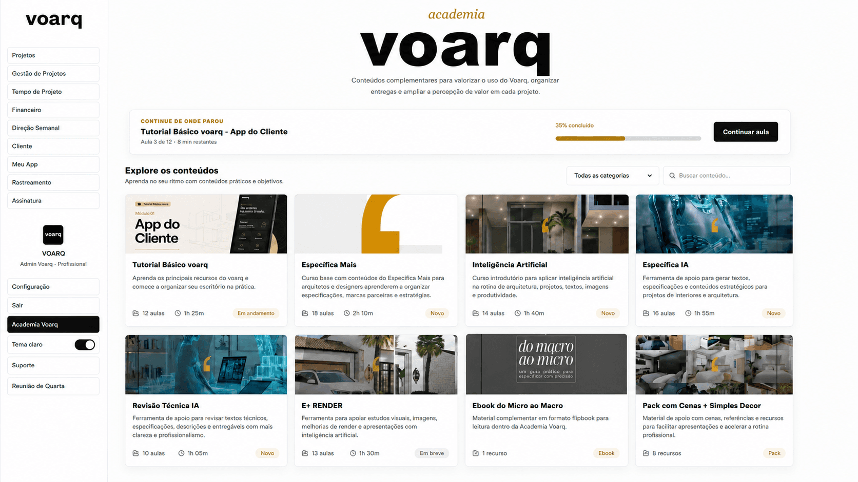 Academia voarq