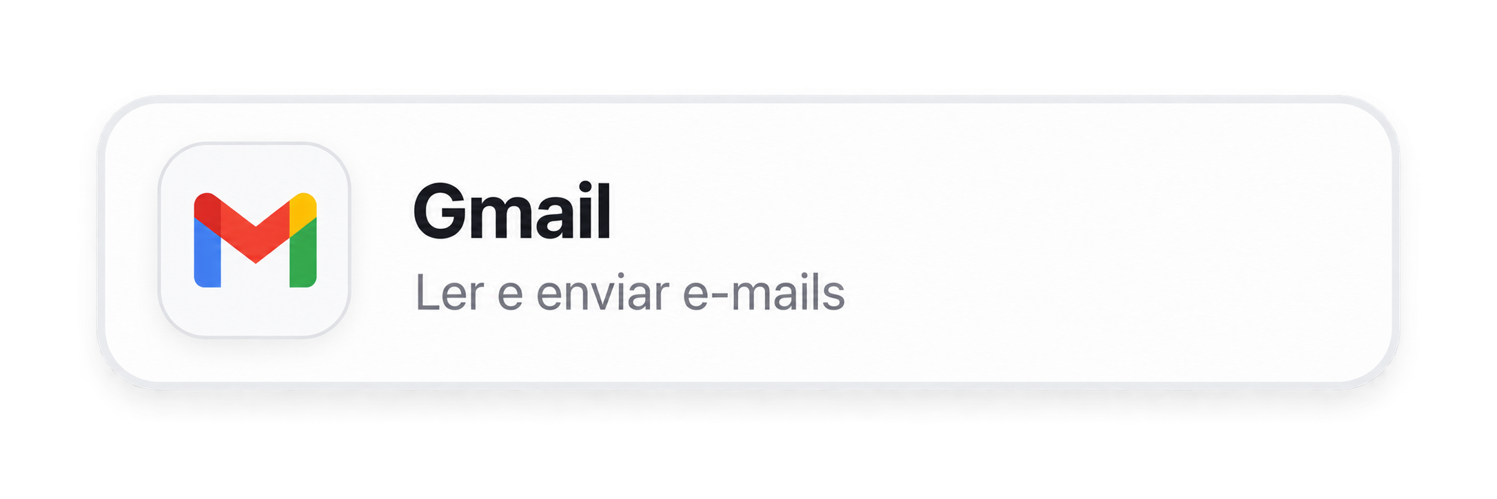 Gmail · Ler e enviar e-mails